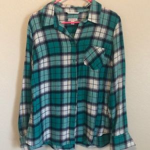 Plaid Button Up